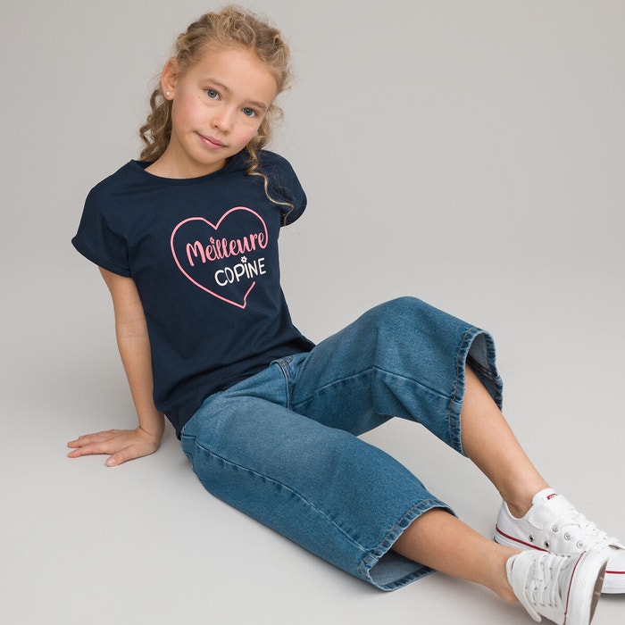 Футболка с принтом "Meilleure Copine"
